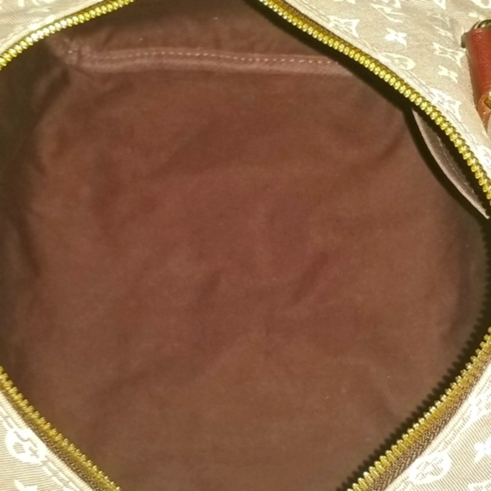 Louis Vuitton Burgundy Idylle Speedy Bandolier 30 Monogram Bag - Picture 14 of 15